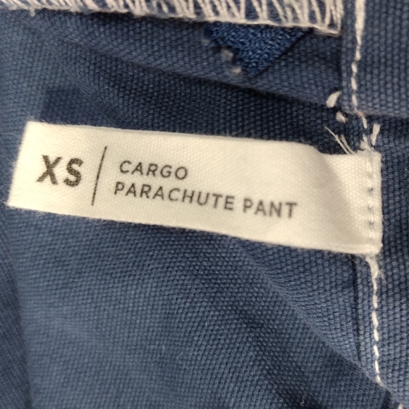 PacSun Cargo Baggy Parachute Pull-On Pants Womens XS Blue Streetwear Gorpcore - Picture 13 of 15